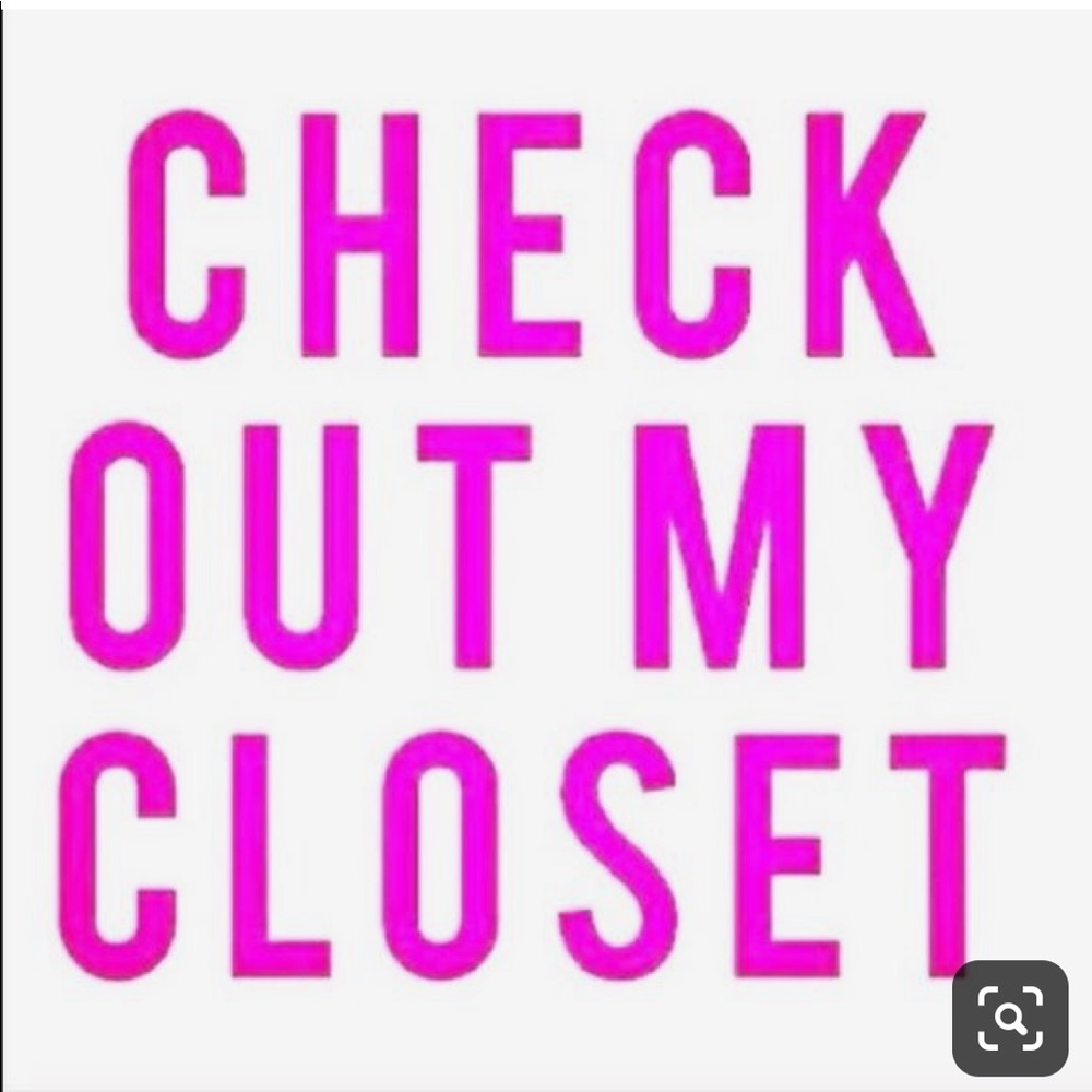 Check out my closet! Everything negotiable.
